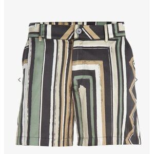 Ser.o.ya 95% Silk Shorts Jessie Men’s Size Medium Pockets NEW Tags  C1